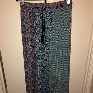 Earthbound Multi-Pattern Maxi Skirt